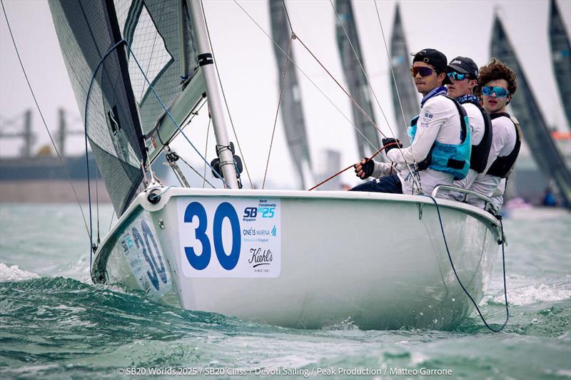 SB20 World Championship 2025 in Singapore - Day 1 - photo © Matteo Garrone