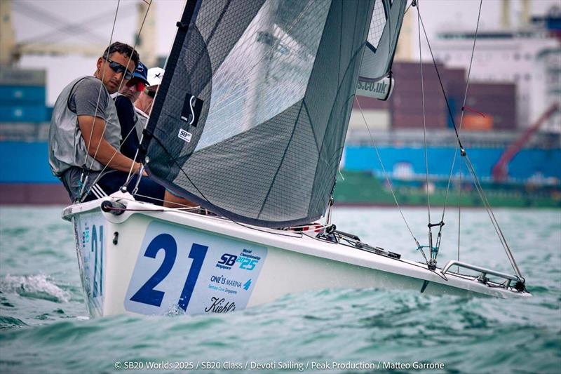 SB20 World Championship 2025 in Singapore - Day 3 - photo © Anna Zyk / SB20 Class