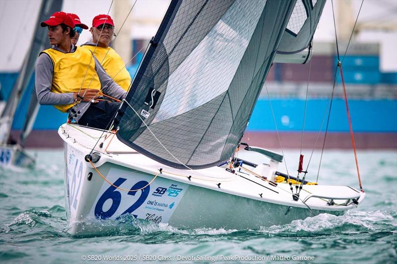 SB20 World Championship 2025 in Singapore - Day 3 - photo © Anna Zyk / SB20 Class