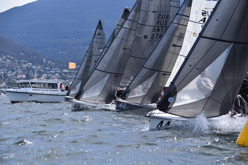 'Rebellion' gets a great start in Race 1 - SB20 Australian Championship at Bellerive day 1 - photo © Jane Austin