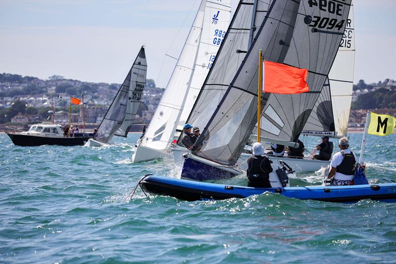 Torbay Royal Regatta 2025 photo copyright Tania Hutchings / www.50northphotography.co.uk taken at Royal Torbay Yacht Club and featuring the SB20 class