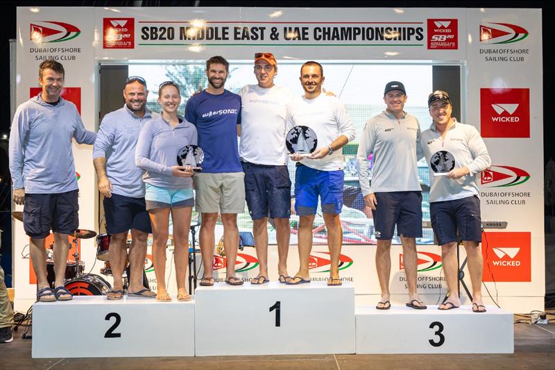 2025 Wicked SB20 Middle East & UAE Championships - Michel Pajak's Supersonic won on Corinthian - photo © Mikey Brignall / DOSC