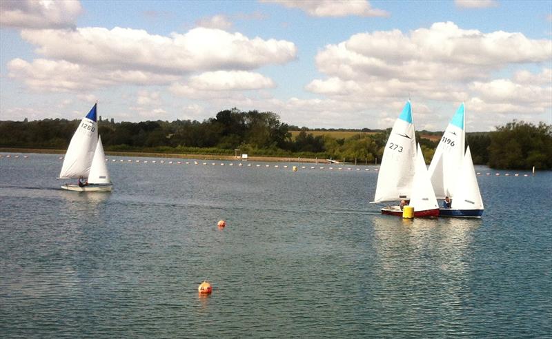 Leader Dinghy National Championship at Reading photo copyright Paul Robson taken at Reading Sailing Club and featuring the Leader class