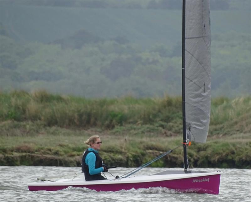 Penny Yarwood during the Noble Marine Lightning 368 2022 Travellers  at Up River YC - photo © Caroline Hollier