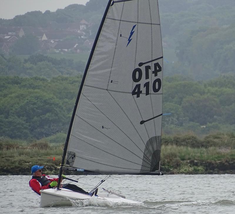 Jeremy Cooper during the Noble Marine Lightning 368 2022 Travellers  at Up River YC photo copyright Caroline Hollier taken at Up River Yacht Club and featuring the Lightning 368 class