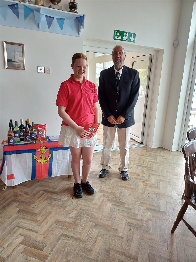 Elanwy Hopkins 3rd Junior in the Lightning Southern Championship photo copyright Caroline Hollier taken at Up River Yacht Club and featuring the Lightning 368 class