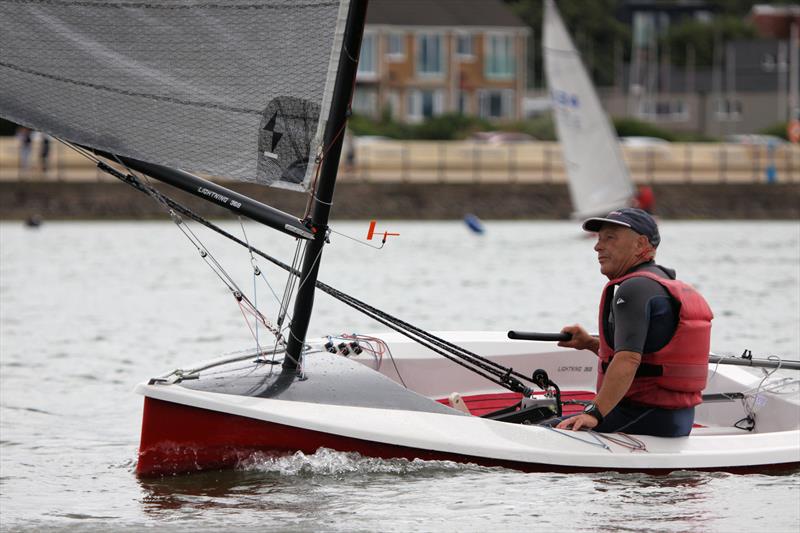 Tony Jacks, 3rd place - Noble Marine Insurance Lightning 368 Northern Championship at West Kirby - photo © Aidrian Hollier