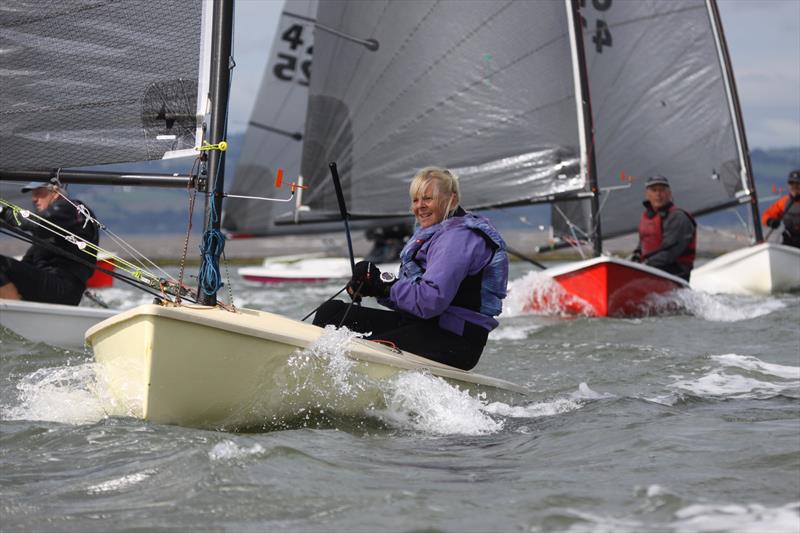 Liz Potter, 5th  - Noble Marine Insurance Lightning 368 Northern Championship at West Kirby photo copyright Aidrian Hollier taken at West Kirby Sailing Club and featuring the Lightning 368 class