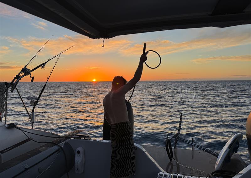 Catalyst 45 - Delivery voyage to Fiji - Lloyd Stevenson Boatbuilders - July 2025 - photo © Lloyd Stevenson Boatbuilders