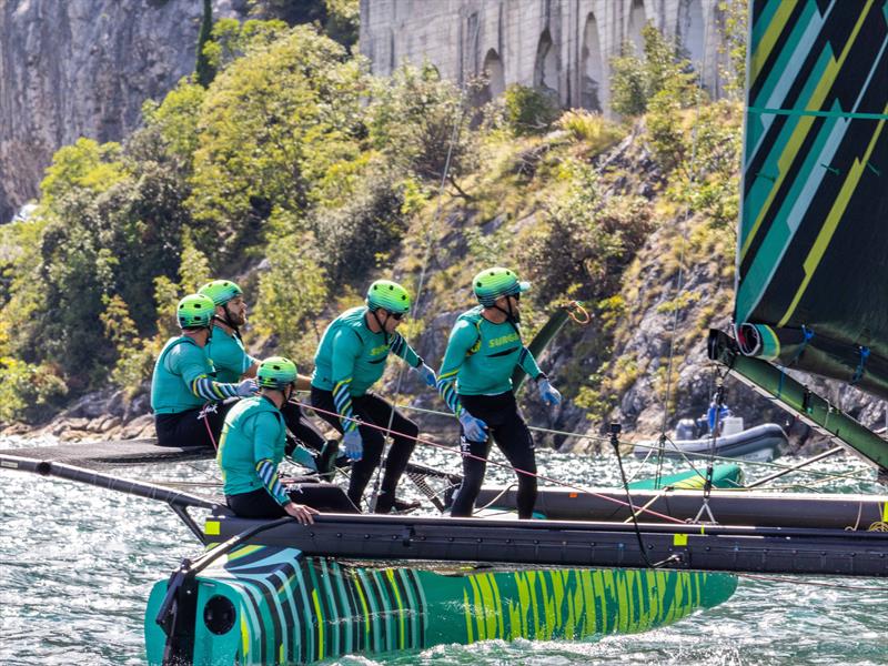 M32 World Championship at Lake Garda, Italy photo copyright M32World / Felipe Juncadella / @uptopmedia taken at Fraglia Vela Riva and featuring the M32 class