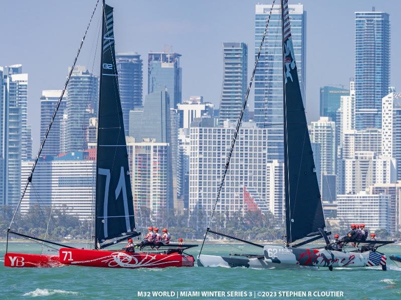 M32 World Miami Winter Series 3 photo copyright Stephen R Cloutier taken at  and featuring the M32 class