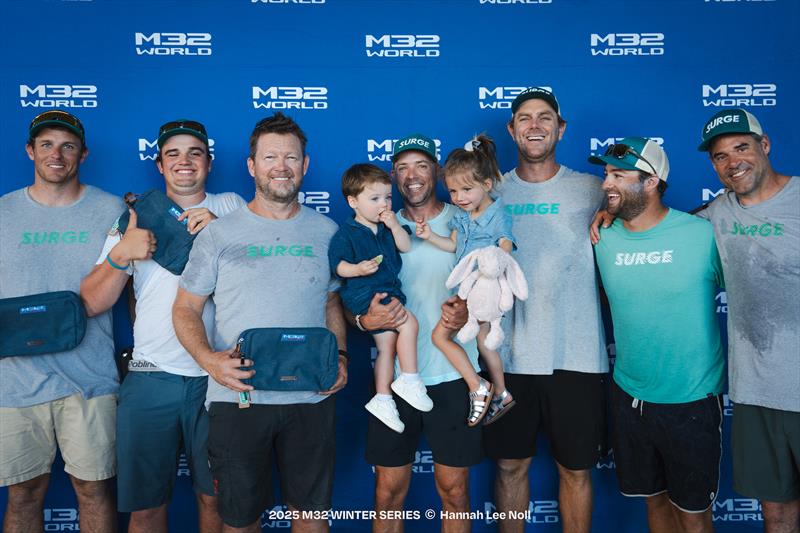 2025 M32 Miami Winter Series photo copyright Hannah Lee Noll taken at Shake-A-Leg Miami and featuring the M32 class