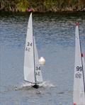 GAMES 6 Nylet RM Challenge Trophy: although old, 34 with its high and flared bow based on the shape of a Viking ship was still the most seaworthy in the strongest gusts © Roger Stollery