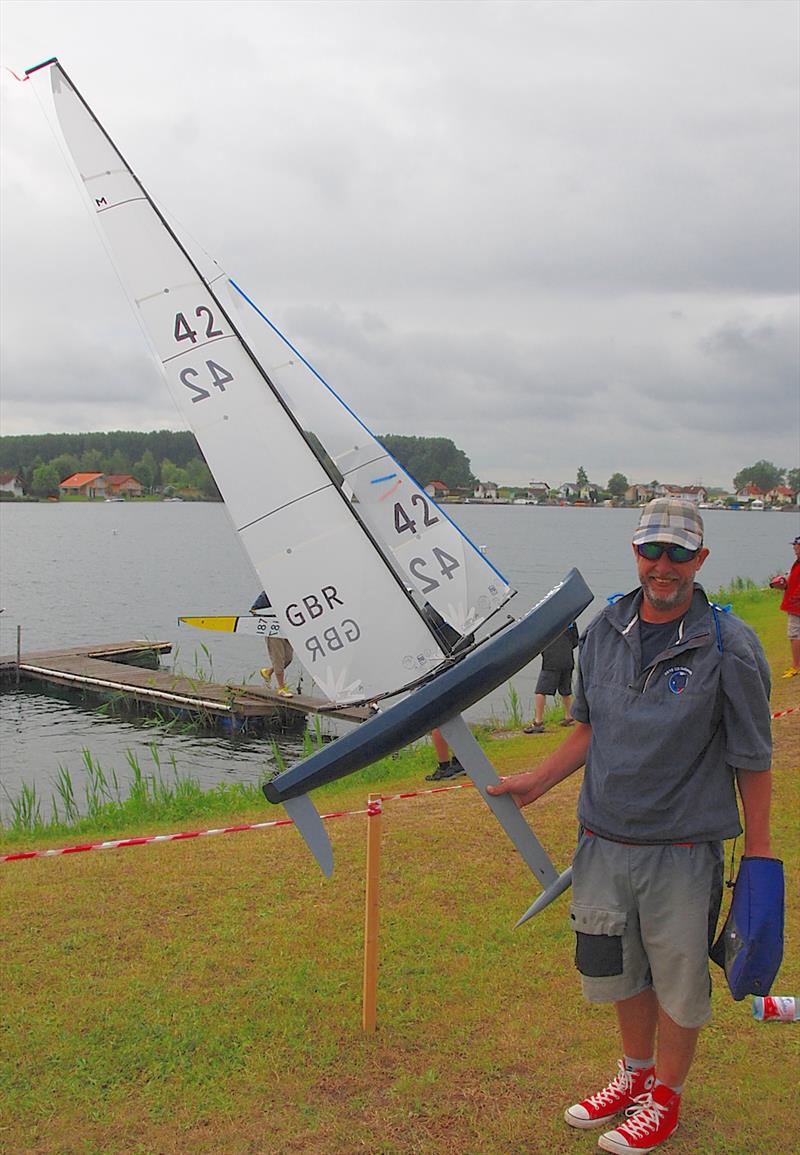 Brad Gibson wins the IRSA World Championship Radio Sailing 2018 - photo © Roger Stollery