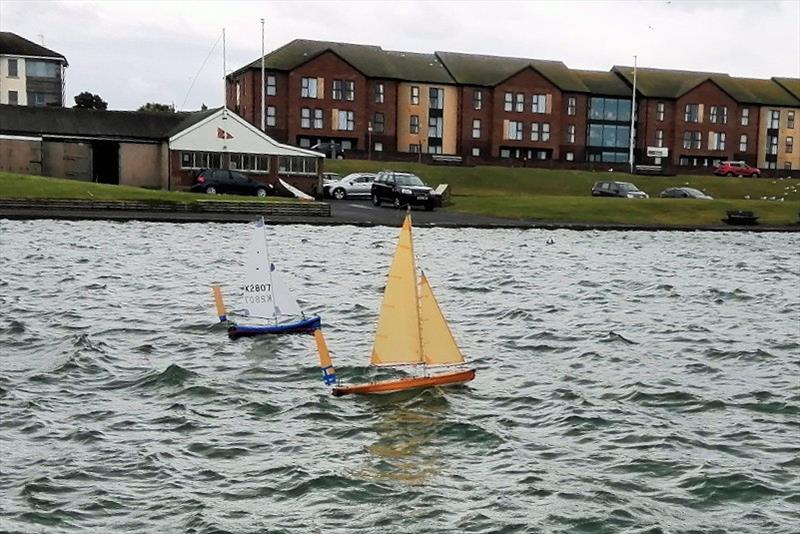 Bradford Cup for Marblehead Vane boats at Fleetwood photo copyright Tony Wilson taken at Fleetwood Model Yacht Club and featuring the Marblehead class