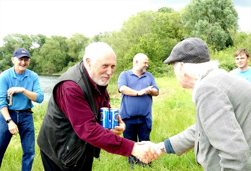 GAMES 6 Nylet RM Challenge Trophy Prize Giving photo copyright Jimmy Forrester taken at Guildford Model Yacht Club and featuring the Marblehead class