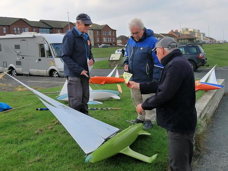 'Bill the Milk' Trophy at Fleetwood for vane-sailing photo copyright Tony Wilson taken at Fleetwood Model Yacht Club and featuring the Marblehead class