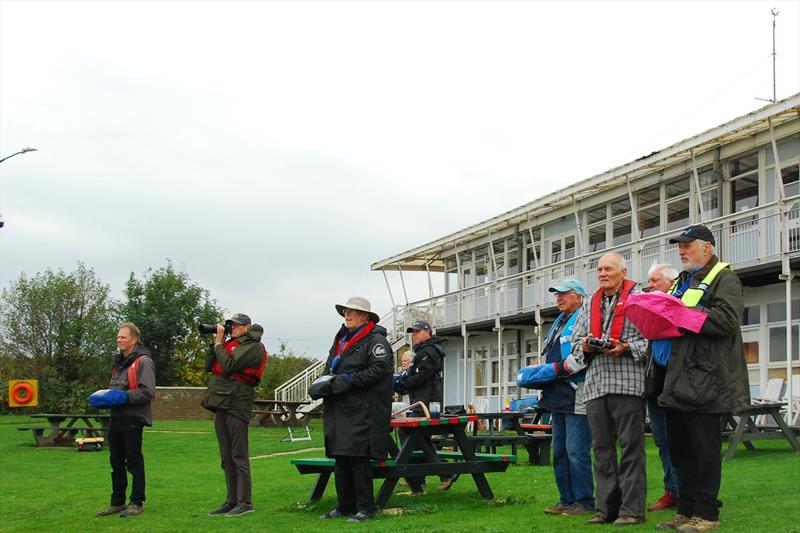 Radio controls under handwarmers - Marblehead GAMES 7 at Littleton with Guildford MYC - photo © Roger Stollery