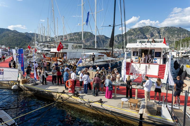 There's always a party somewhere. TYBA Yacht Charter Show 2024 - photo © Guy Nowell