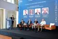 Aakash Dua, Business Development Director West Europe, DNV;  Jean-Michel Ruggieri, Director, IRESNE Institute, CEA; Engel-Jan de Boer, Global Yacht Segment Manager, Lloyd's Register; and Derek Munro, Director, Yacht Consultancy Ltd &copy; Lloyd’s Register