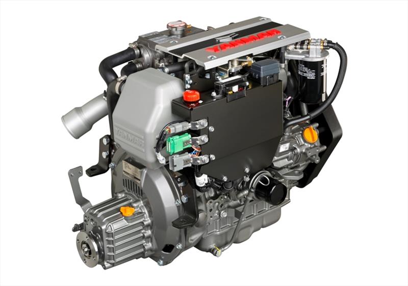 Yanmar 3JH40 common rail inboard marine diesel engine - photo © Yanmar Marine International