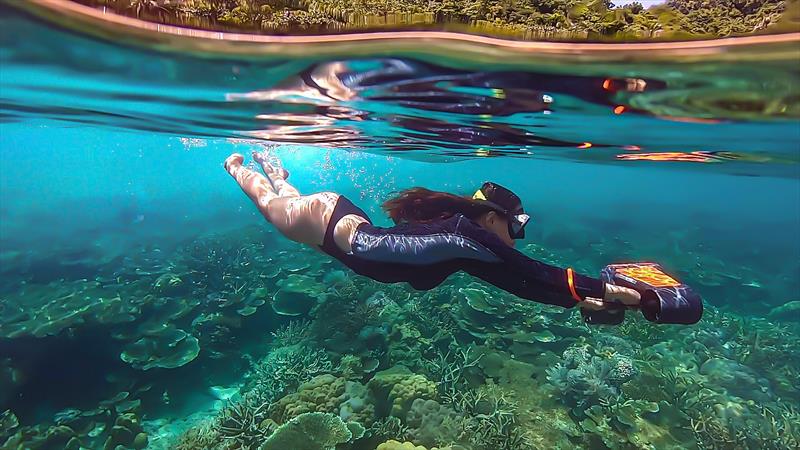 Geneinno S1 Pro underwater scooter - photo © Gear's Joy