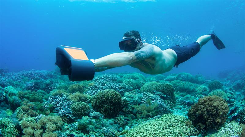 Geneinno S1 Pro underwater scooter - photo © Gear's Joy