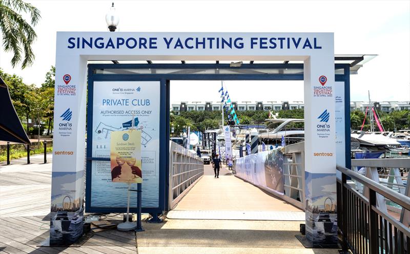 Singapore Yachting Festival 2023 photo copyright Guy Nowell taken at ONE15 Marina Club and featuring the Marine Industry class