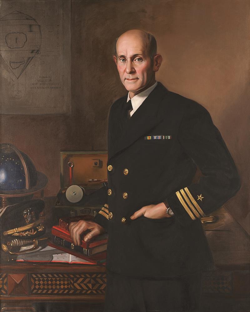 Portrait of Captain P.V.H. Weems, founder of world renown maritime company, Weems & Plath photo copyright Weems & Plath taken at  and featuring the Marine Industry class