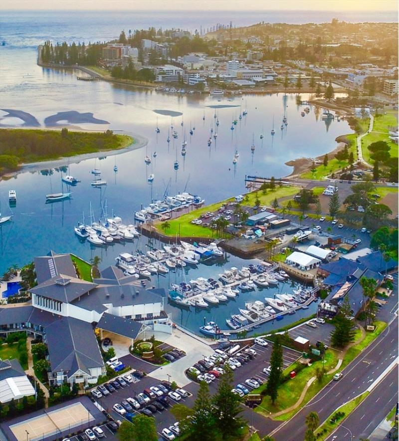 d'Albora Port Macquarie Marina photo copyright d'Albora taken at  and featuring the Marine Industry class