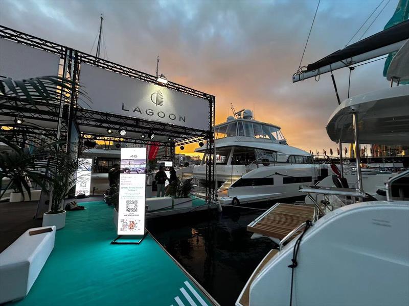 Lagoon at Sydney International Boat Show 2024 photo copyright TMG Yachts taken at  and featuring the Marine Industry class