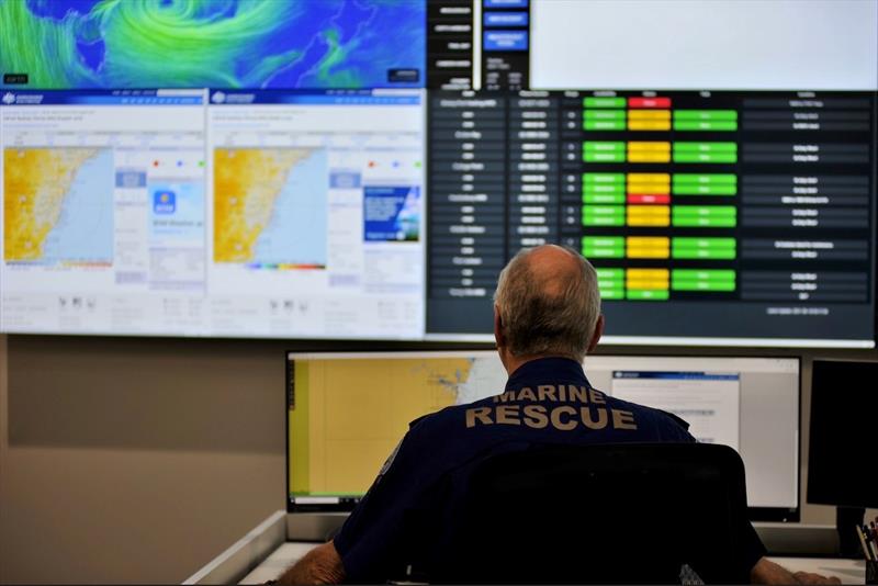 Marine Rescue NSW radio operators work around the clock at the Marine Rescue Sydney State Communications Centre - photo © Marine Rescue NSW