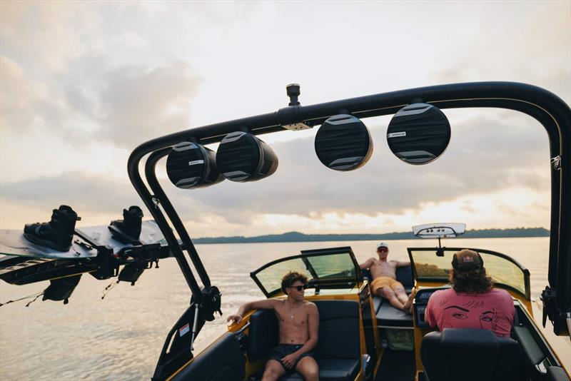 Mastercraft NXT 23 Soundstage powered by Meridian - photo © Meridian Audio