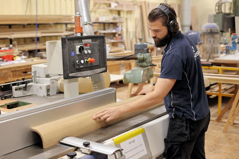 Inside Contest Yachts: Carpentry - photo © Mark Jardine