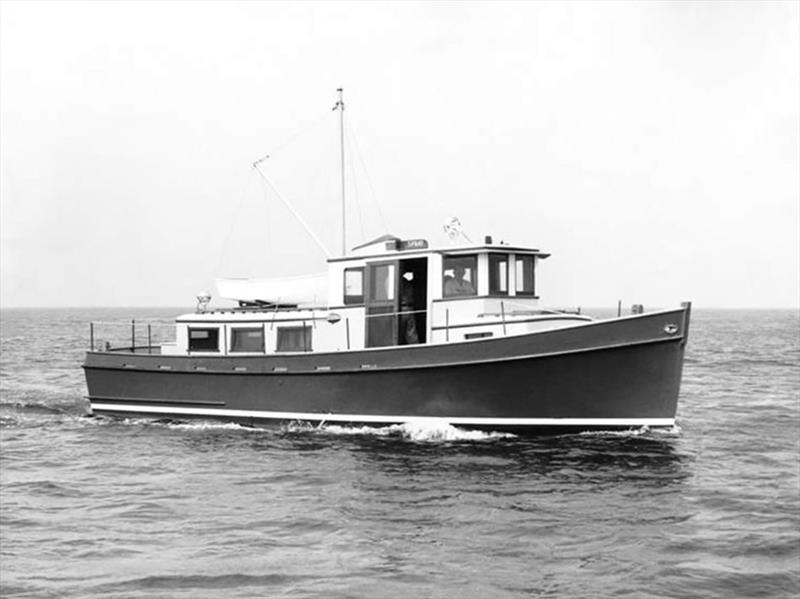 1962 1st Grand Banks Spray - photo © Grand Banks Yachts