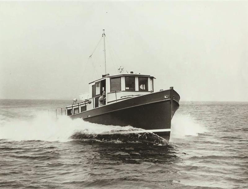 1962 1st Grand Banks Spray photo copyright Grand Banks Yachts taken at  and featuring the Marine Industry class