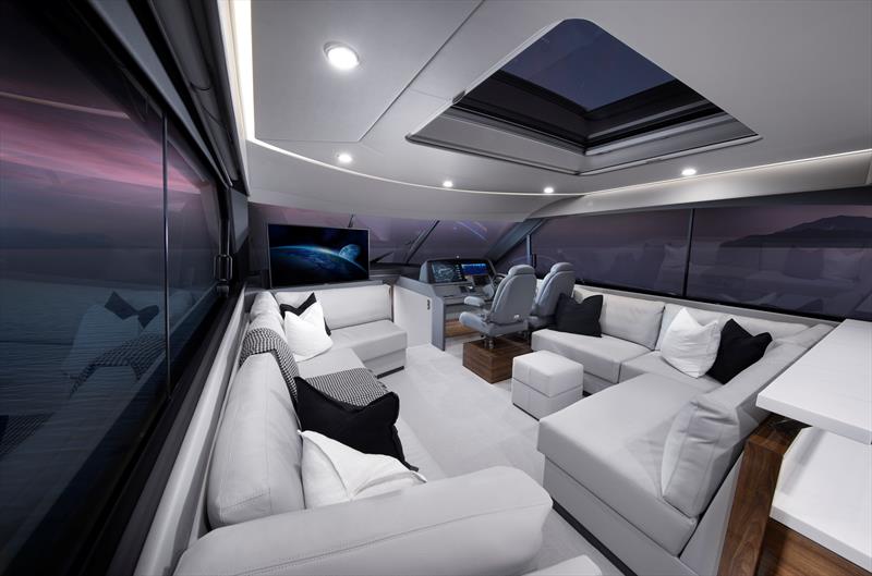 Maritimo S60 Sedan Motor Yacht - Saloon photo copyright Maritimo taken at  and featuring the  class