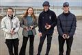 Winners (L-R) Freya Pembery, Lucy Street, Terry Hacker and Killian Boag - RYA Match Racing Series, Qualifier 1 © British Keelboat Sailing