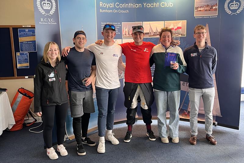 Winning team Absolute Match Racing - RYA Winter Match Racing Series at ...