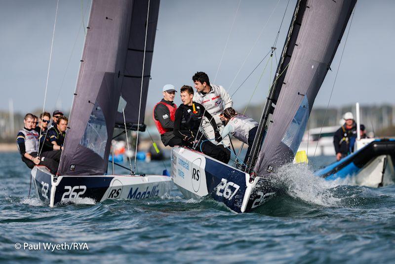 RYA Match Racing Finals 2022 photo copyright Paul Wyeth / www.pwpictures.com taken at  and featuring the Match Racing class