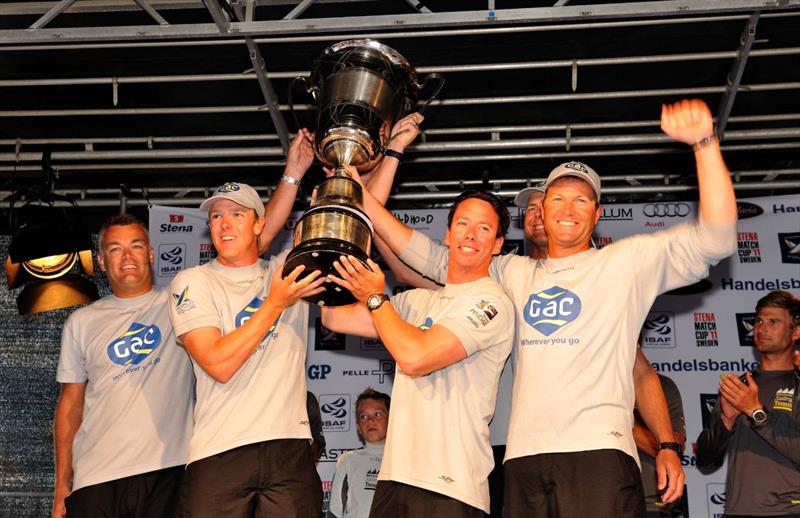 Ian Williams (GBR) GAC Pindar Winners of Stena Match Cup Sweden 2011 (l-r) Gerry Mitchell, Ian Williams, Matt Cassidy, Bill Hardesty, Mal Parker - photo © Chris Davies