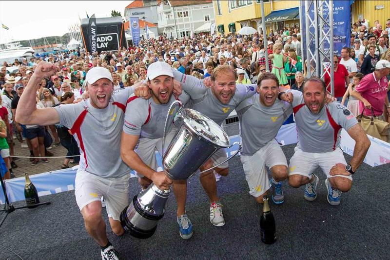 Björn Hansen, Winners of Match Cup Sweden Champion 2014 (l-r) Philip Kai Guhle, Phillip Kai Guhle, Sebastein Well, Mathias Bredin, Gustav Tempelman, Björn Hansen - photo © Ian Roman / WMRT