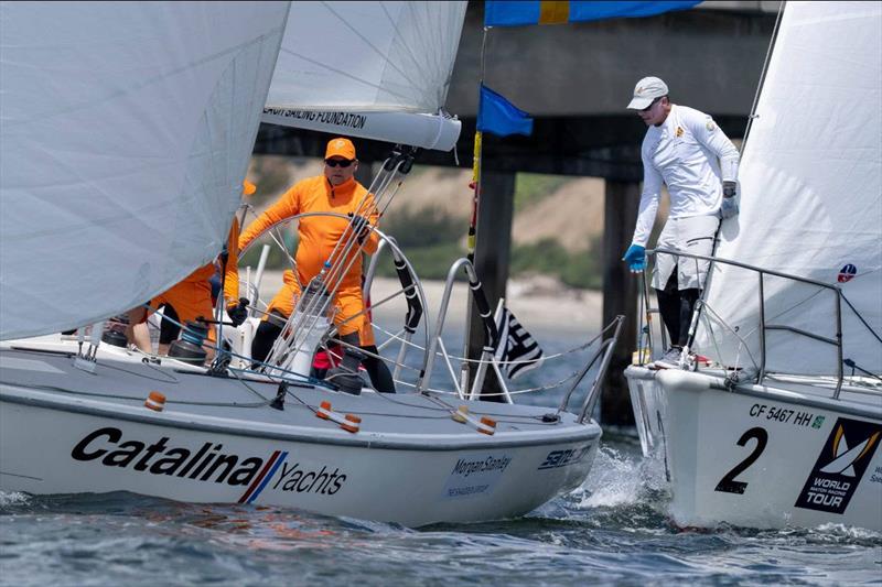 Johnie Berntsson (SWE) Berntsson Sailing Team - photo © Ian Roman / WMRT