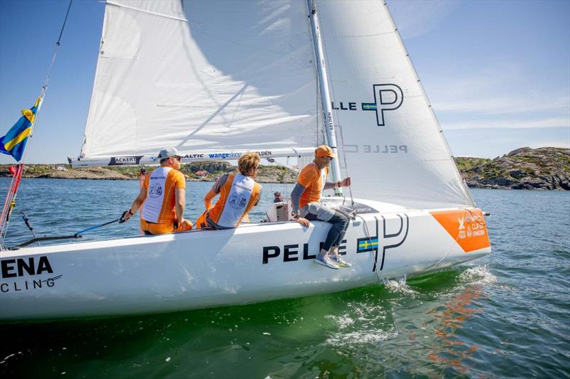 Johnie Berntsson (SWE) Berntsson Sailing Team at 2023 GKSS Match Cup Sweden - photo © Niklas Axhede