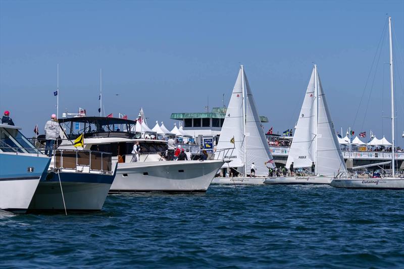 Spectators watch the racing in the 59th Congressional Cup - photo © Ian Roman / WMRT