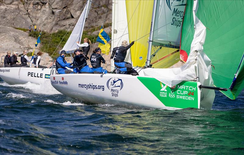 GKSS Match Cup Sweden Day 1: Defending Nordea Women's Trophy Champions Team WINGS skippered by Anna Östling and crew Anna Holmdal White, Linnéa Wennergren, Jenny Axhede, Annika Carlunger - photo © Niklas Axhede