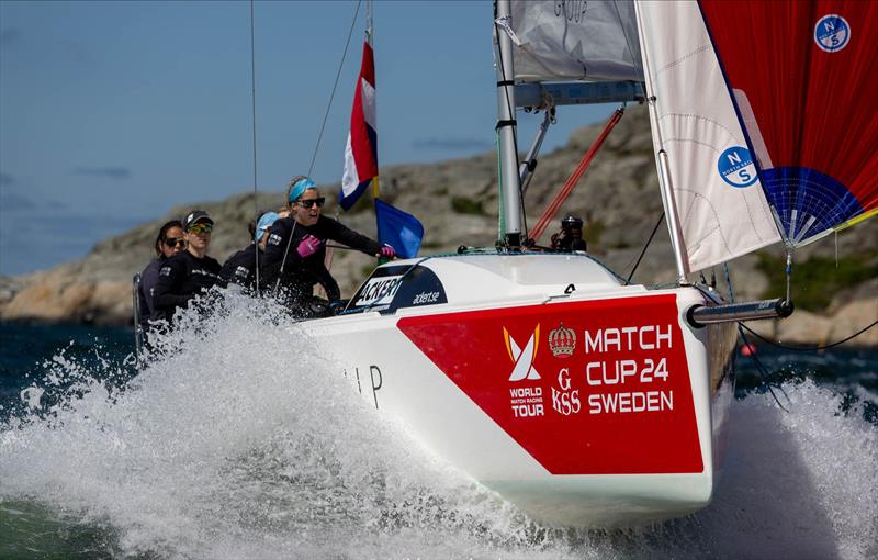 Nordea Women's Trophy at GKSS Match Cup Sweden photo copyright World Match Racing Tour taken at Royal Gothenburg Yacht Club and featuring the Match Racing class