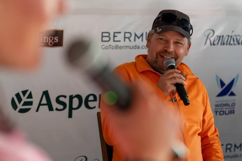 Johnie Berntsson (SWE) on day 1 of the 2024 Bermuda Gold Cup - photo © Ian Roman / WMRT