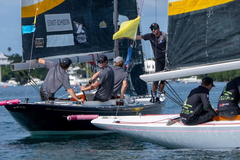 Nick Egnot-Johnson (NZL) in the petit-final against USA's Chris Poole - 72nd Bermuda Gold Cup - photo © Ian Roman / WMRT