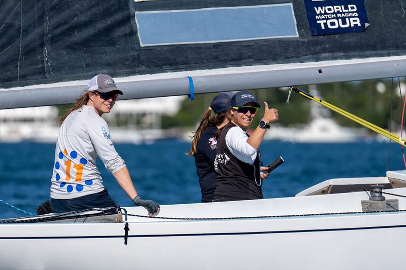 Pauline Courtois (FRA) - 2024 Aspen Bermuda Women's Match Racing Regatta - photo © Ian Roman / WMRT